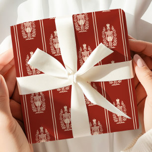 Elegant Red Nutcracker  Wrapping Paper