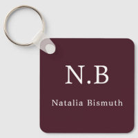 Elegant red personalised