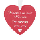 Elegant Red Pet Memorial Photo Keepsake