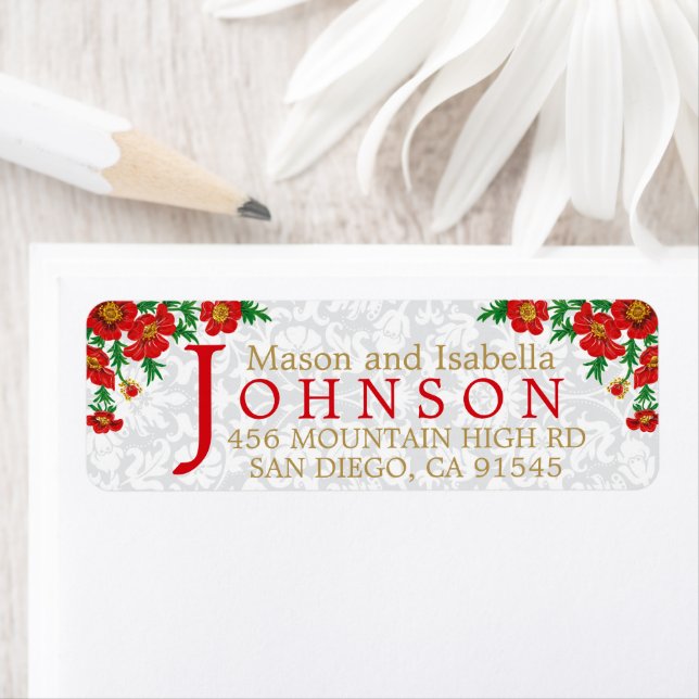 Elegant Red Poppy Flowers  (Insitu)