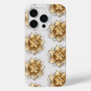 Elegant Red Rose Gold #1 iPhone 15 Pro Case