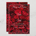 Elegant Red Roses Wedding invitation<br><div class="desc">Hey dear .🤍

- Welcome To That Elegant Card invitation

- Elegant Red Roses Wedding invitation With Great Couleurs And Awsome Designe By OX BEE DESIGN Company 

For mariage day and engagement love days❤️🤍</div>