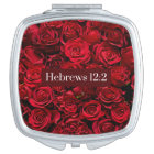 Elegant Red Roses with Bible Verse Gift