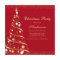Elegant Red Sparkle Christmas Tree Party