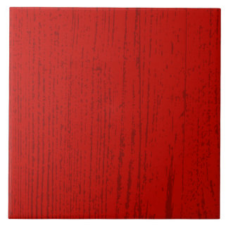 Elegant Red Wood Grain Tile