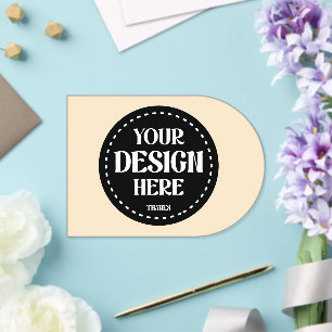 Elegant, refined, sleek & minimalist acrylic invitations