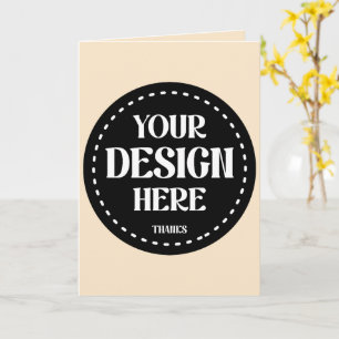 Elegant, refined, sleek & minimalist card
