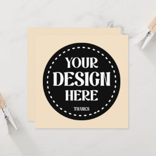 Elegant, refined, sleek & minimalist card