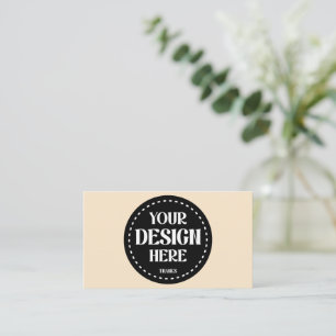 Elegant, refined, sleek & minimalist enclosure card