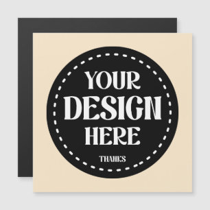 Elegant, refined, sleek & minimalist magnetic invitation