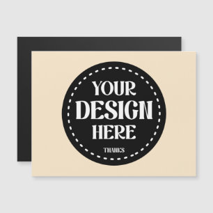 Elegant, refined, sleek & minimalist magnetic invitation