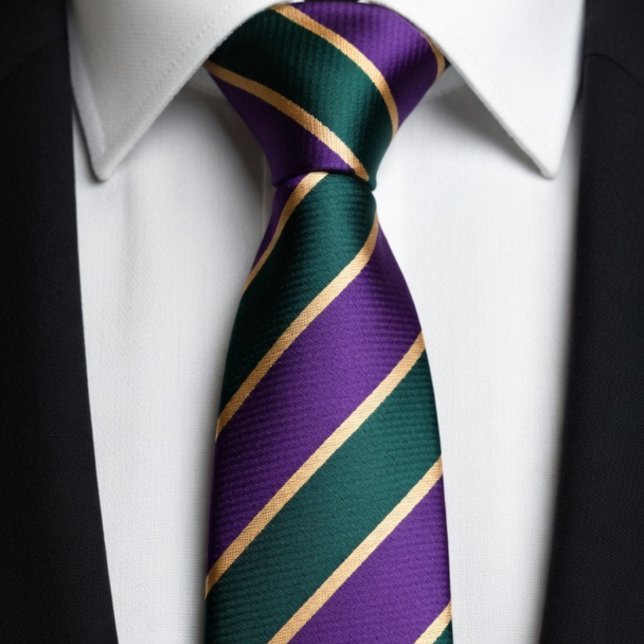Elegant Regimental Style Tie (Creator Uploaded)