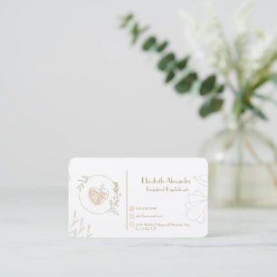Elegant Registered Psychologist Appointment Card