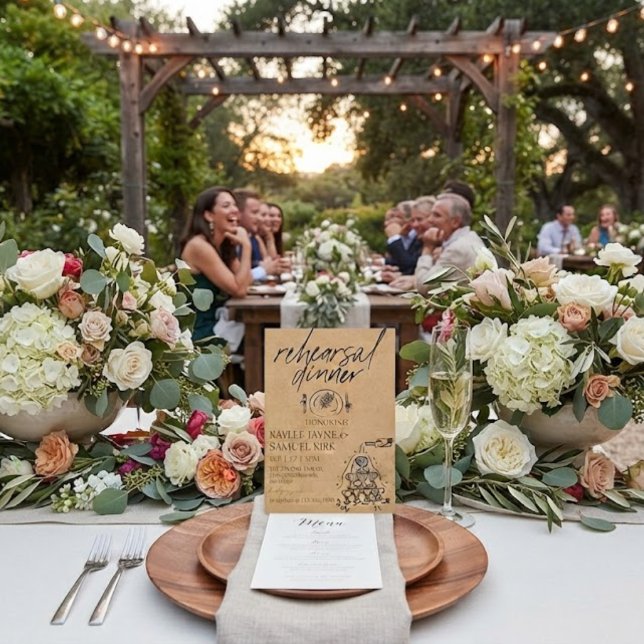 Elegant Rehearsal Dinner Invitation (Creator Uploaded)