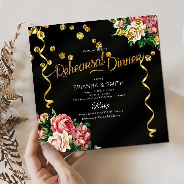 Elegant Rehearsal Dinner Invitation (Creator Uploaded)