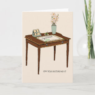 Elegant Retirement Congratulations Card