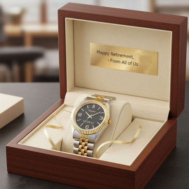 Elegant Retirement Gift for Him | Luxury Watch (Creator Uploaded)