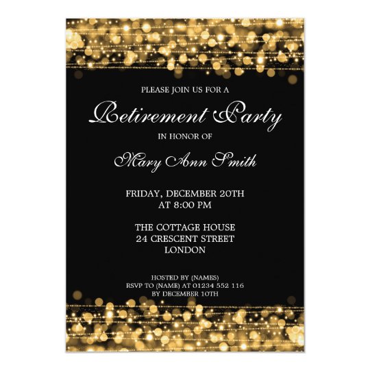retirement party announcements
