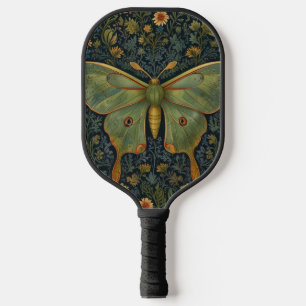 Elegant retro boho Luna moth botanical Pickleball Paddle