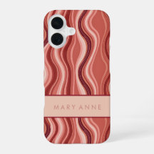 Elegant Retro Wavy Vertical Stripes