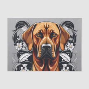 Elegant Rhodesian Ridgeback Dog Tissue Paper