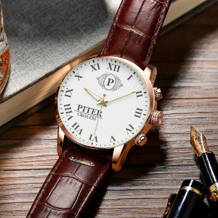 Elegant Roman numeral classic luxury Watch