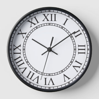 Elegant Roman Numeral Wall Clock ⏳ Classic