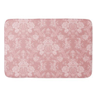 Elegant Romantic Chic Floral Damask-Pastel Pink