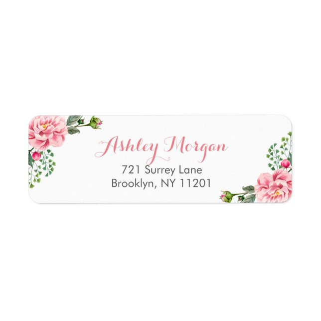 Elegant Romantic Chic Floral Decor (Front)