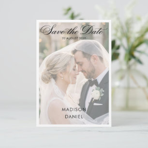 Elegant Romantic Classic PHOTO SAVE THE DATE