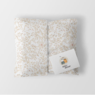 Elegant Romantic Vintage Floral Pattern Beige Wrapping Paper