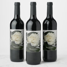 Elegant & Romantic White Rose Personalise
