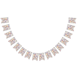Elegant Rose Blossoms Bunting