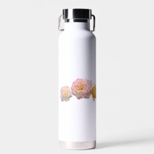 Elegant Rose Design Water Bottle