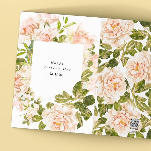 Elegant Rose Floral Romance Mother's Day Card (Creator Uploaded)