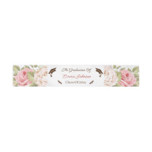 Elegant Rose Flower Graduation Custom