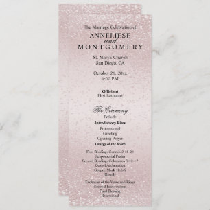 Elegant Rose Glitter  -  Program Programme