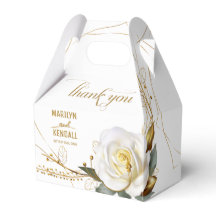 Elegant Rose Gold Floral Wedding