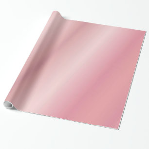 Elegant Rose Gold Glamour Template Gift Wrapping Paper