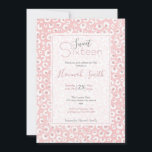 Elegant Rose Gold Leopard Print White Pattern Invitation<br><div class="desc">A Stylish white leopard print and faux rose gold glitter gradient chic photo,  perfect for special celebrations,  unique glam events,  and special Stylish home decor. Composed of white,  rose gold,  blush,  pink and white colours,  leopard,  cheetah cat animal print pattern.</div>