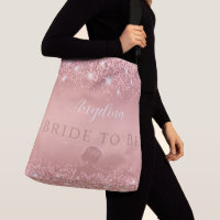 Elegant Rose Gold Luxe Shimmer Bridal Shower