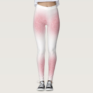 Elegant Rose Gold Modern Template Trendy Leggings