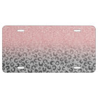  Elegant Rose Gold Silver Glitter Leopard Print