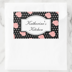 Elegant Rose Kitchen Stickers