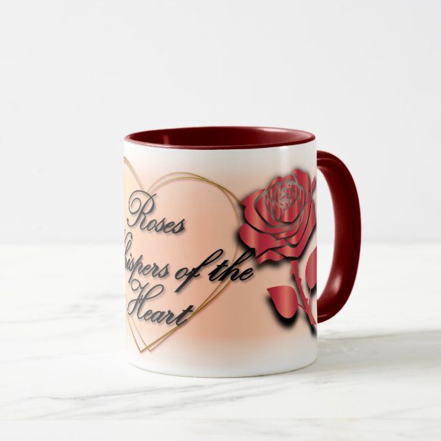Elegant Rose Mug Collection (Front Right)