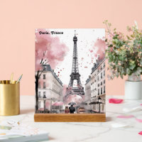 Elegant Rose Paris France Romantic Eiffel Tower