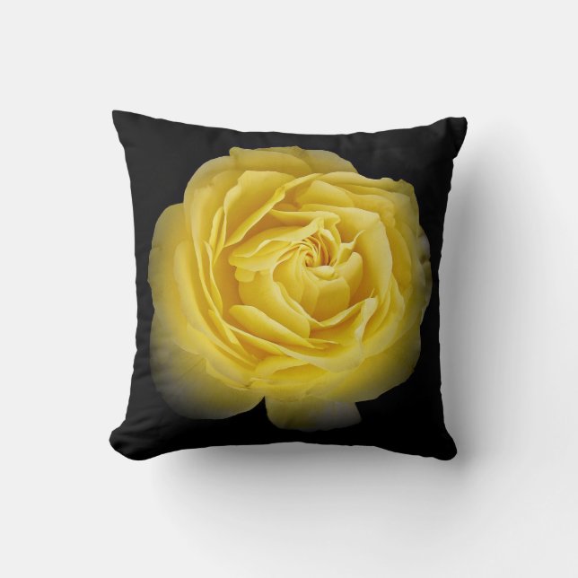 Elegant Rose Pillow III (Front)