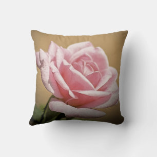 Elegant Rose Throw Pillow