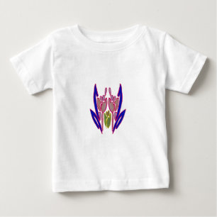 Elegant Rose Watercolor Art Print Baby T-Shirt