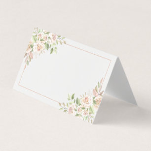 Elegant Rose  Watercolor Pink Floral Wedding 